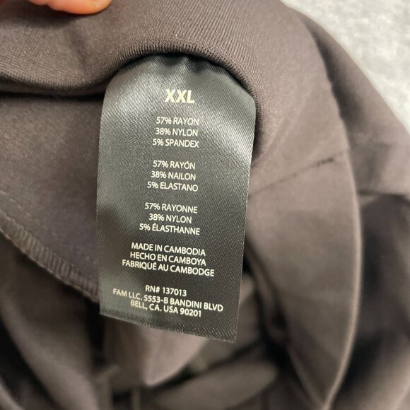 NEW Banana Republic Women's XXL Ponte Pant Brown Pullon Slim Leg Stretched - Picture 7 of 10